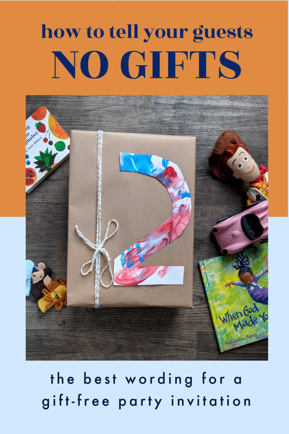 Children's birthday deals party no gifts
